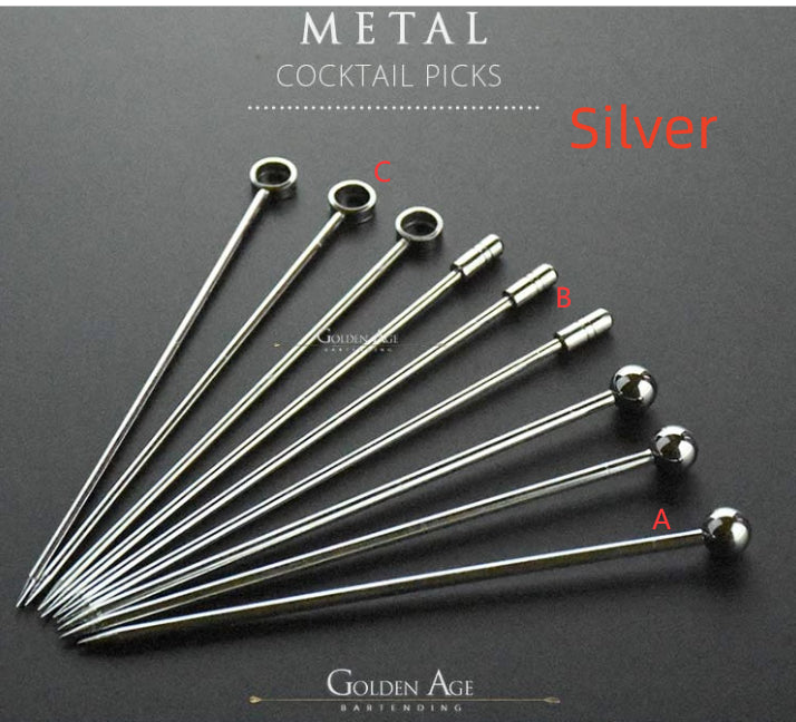 COCKTAIL PICKS - METAL
