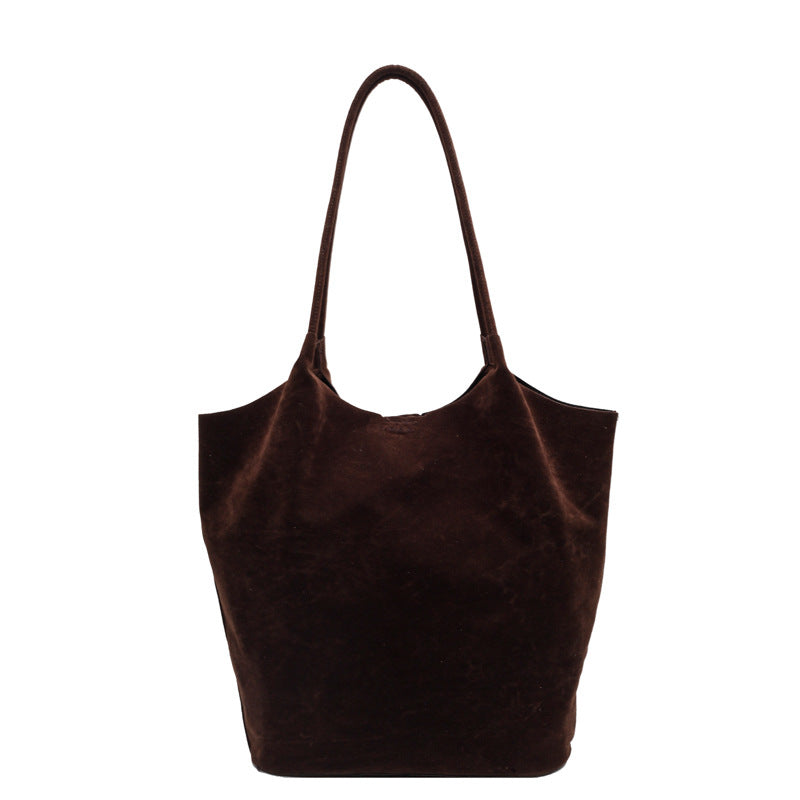 Retro Bags Women's Large Capacity Autumn Simplicity Work Commuter Shoulder Underarm Bag