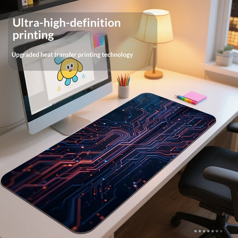 Thickened Computer Desk Mat For Sci-fi Games