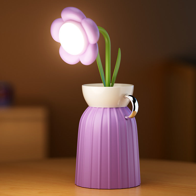 Eye Protection Flower Lamp Bedroom Ambience Light Rose Decoration