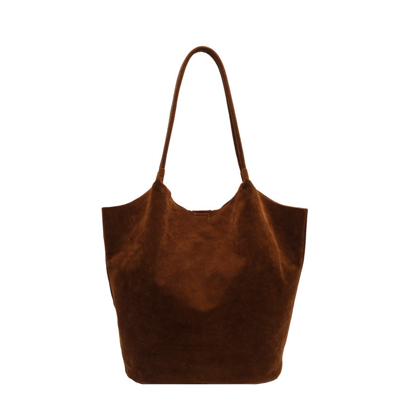 Retro Bags Women's Large Capacity Autumn Simplicity Work Commuter Shoulder Underarm Bag