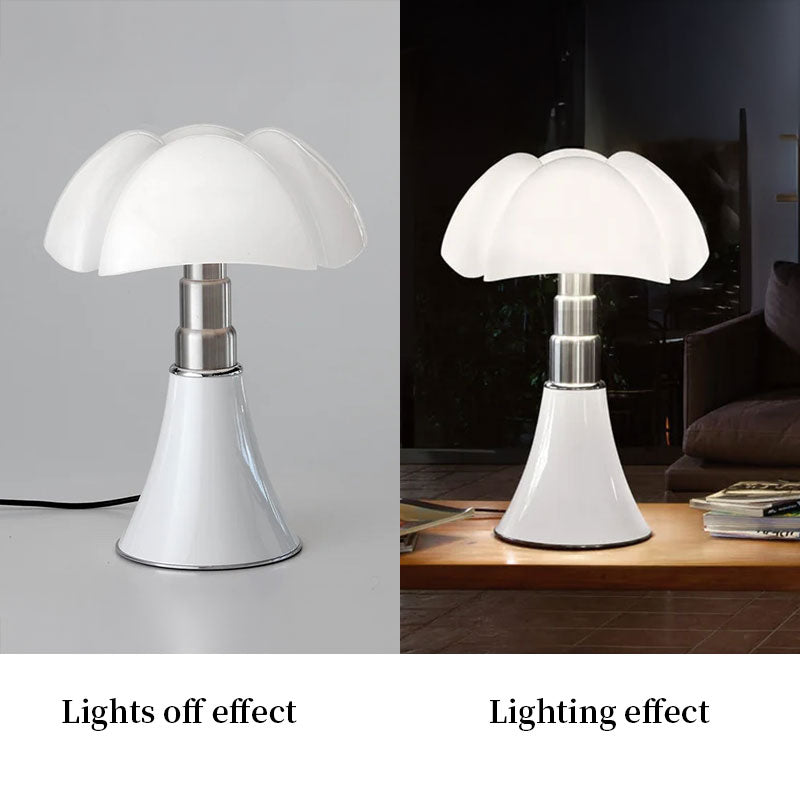 Vintage Bauhaus Bat Lamp Retro Bedside Table Light Nordic Floral Nightstand Lamp for Living Room