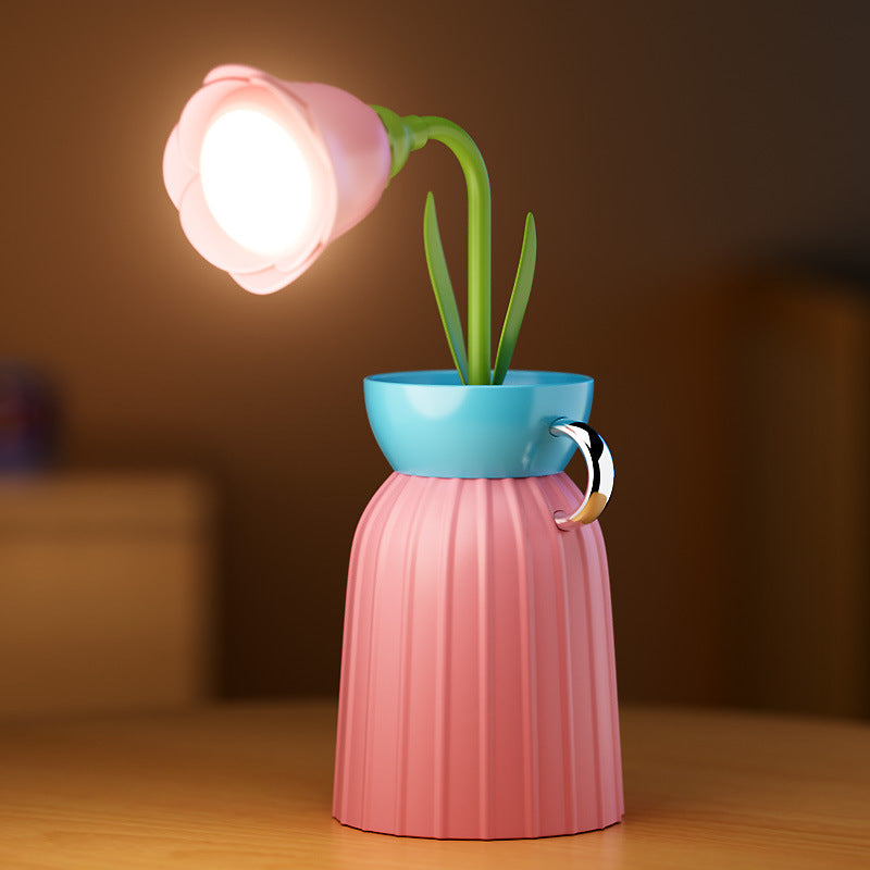 Eye Protection Flower Lamp Bedroom Ambience Light Rose Decoration