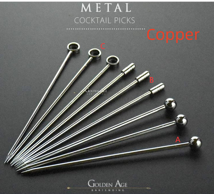COCKTAIL PICKS - METAL