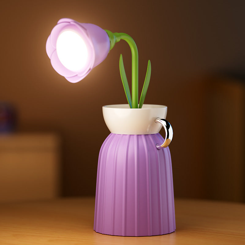 Eye Protection Flower Lamp Bedroom Ambience Light Rose Decoration