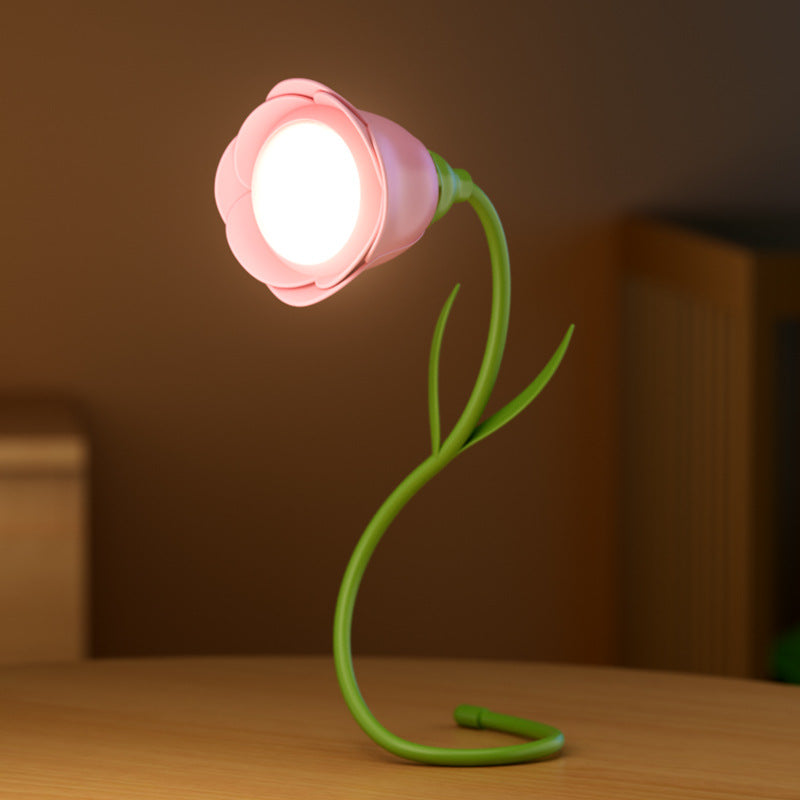 Eye Protection Flower Lamp Bedroom Ambience Light Rose Decoration